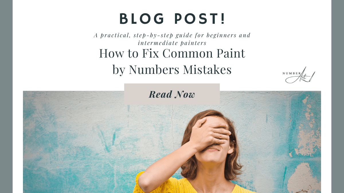 How to Fix Paint by Numbers Mistakes - Number Art