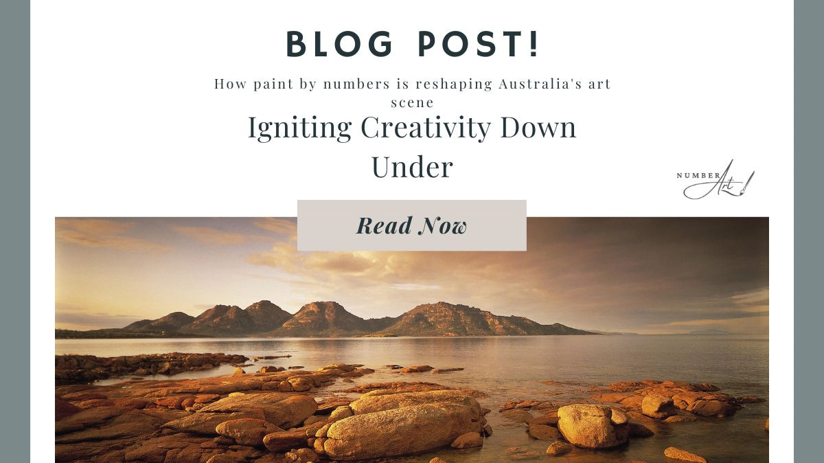 How paint by numbers is reshaping Australia's art scene - Number Art