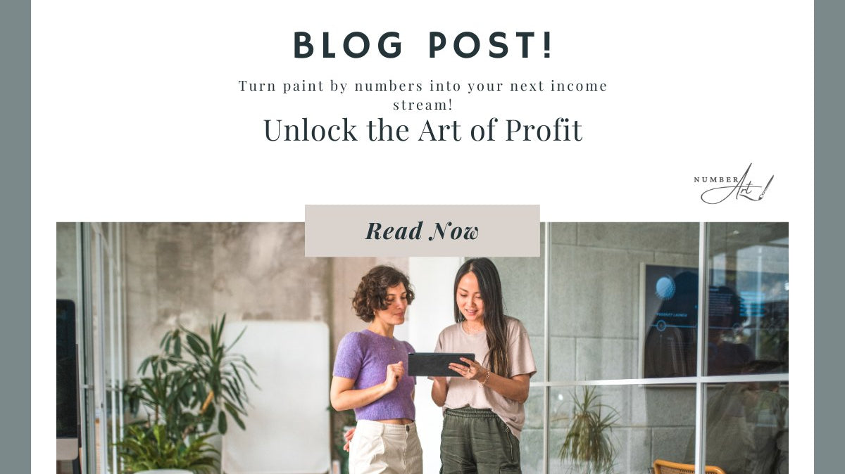 Make money with Paint by Numbers - Number Art