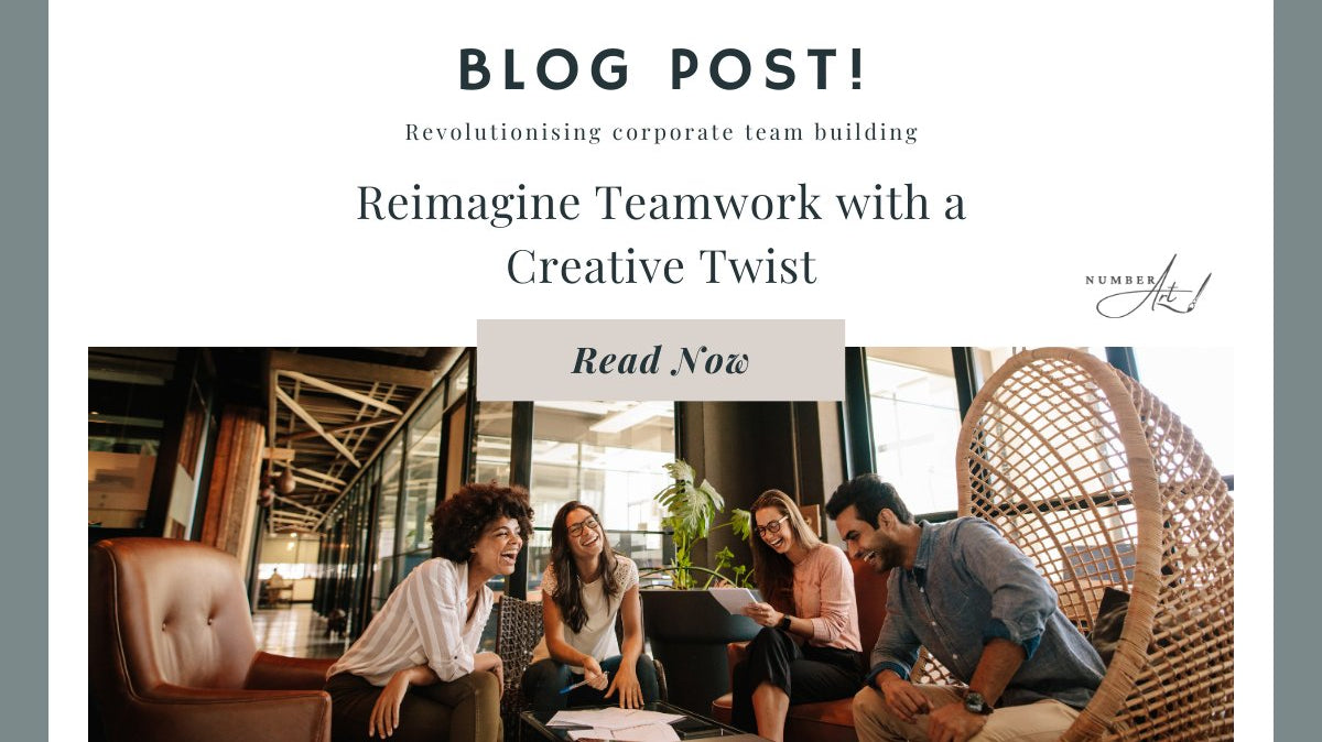 Reimagine Teamwork with a Creative Twist - Number Art