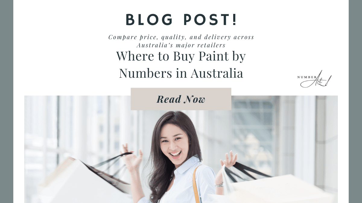 Where to Buy Paint by Numbers in Australia (2026): Kmart, BIG W, Target, Officeworks & Number Art - Number Art