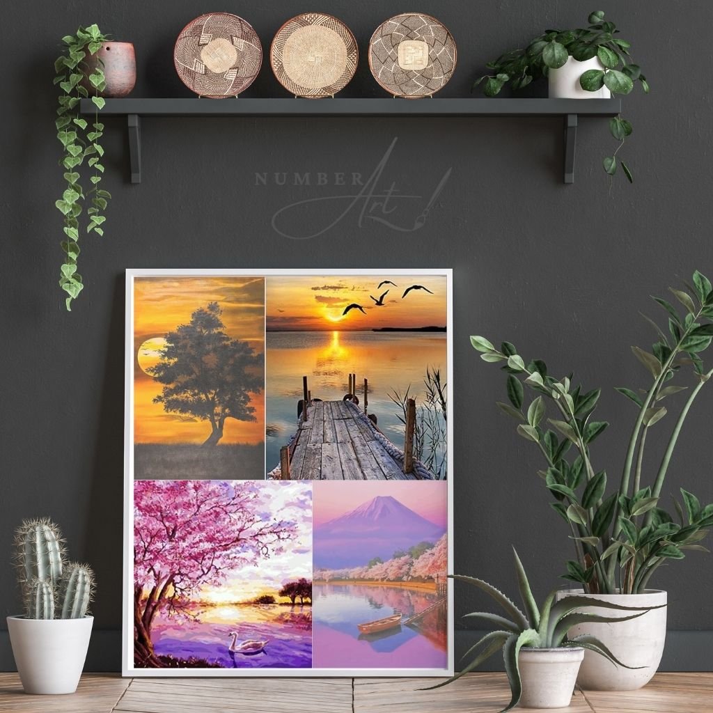 Paint By Numbers Nature Collection