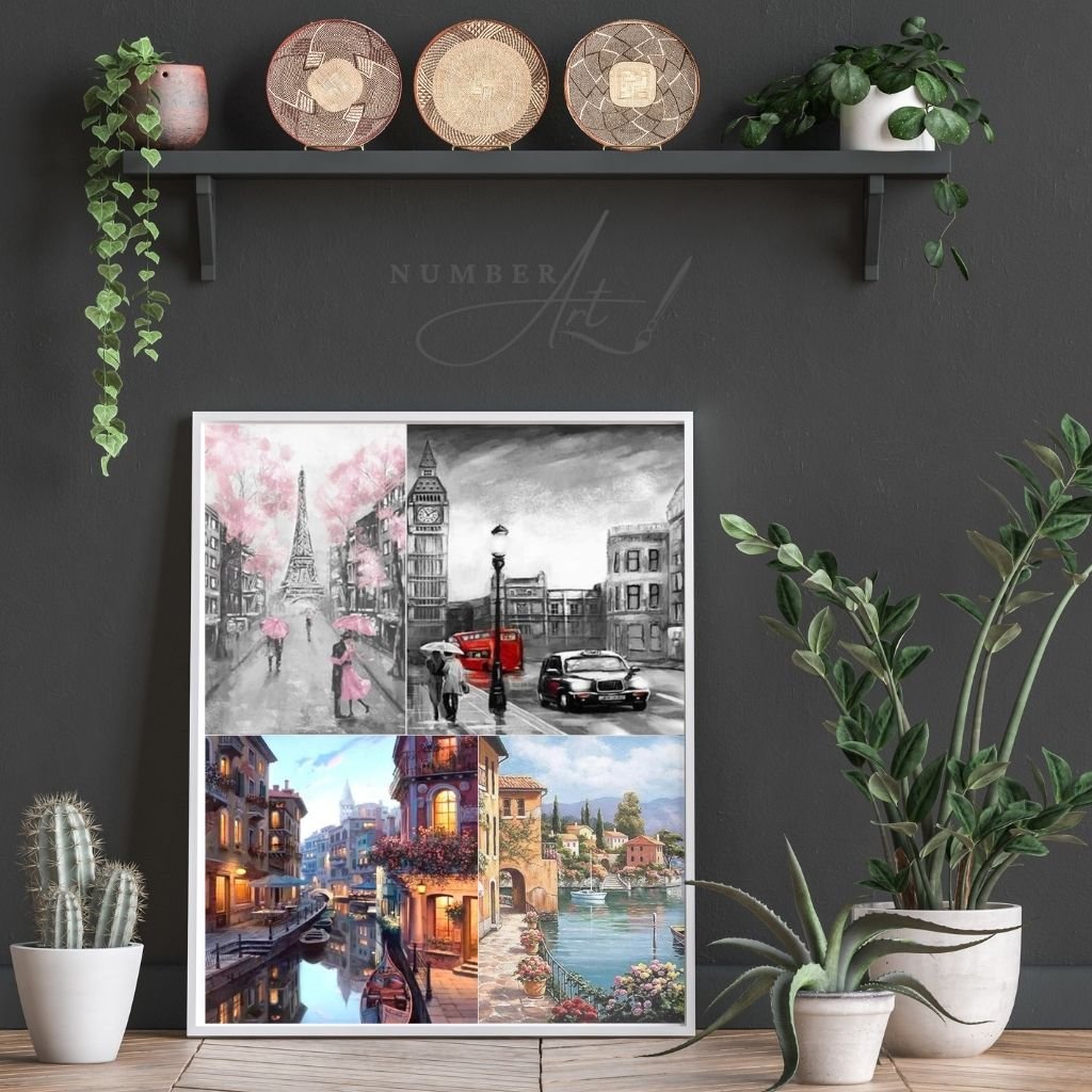 Paint By Numbers Place Collection