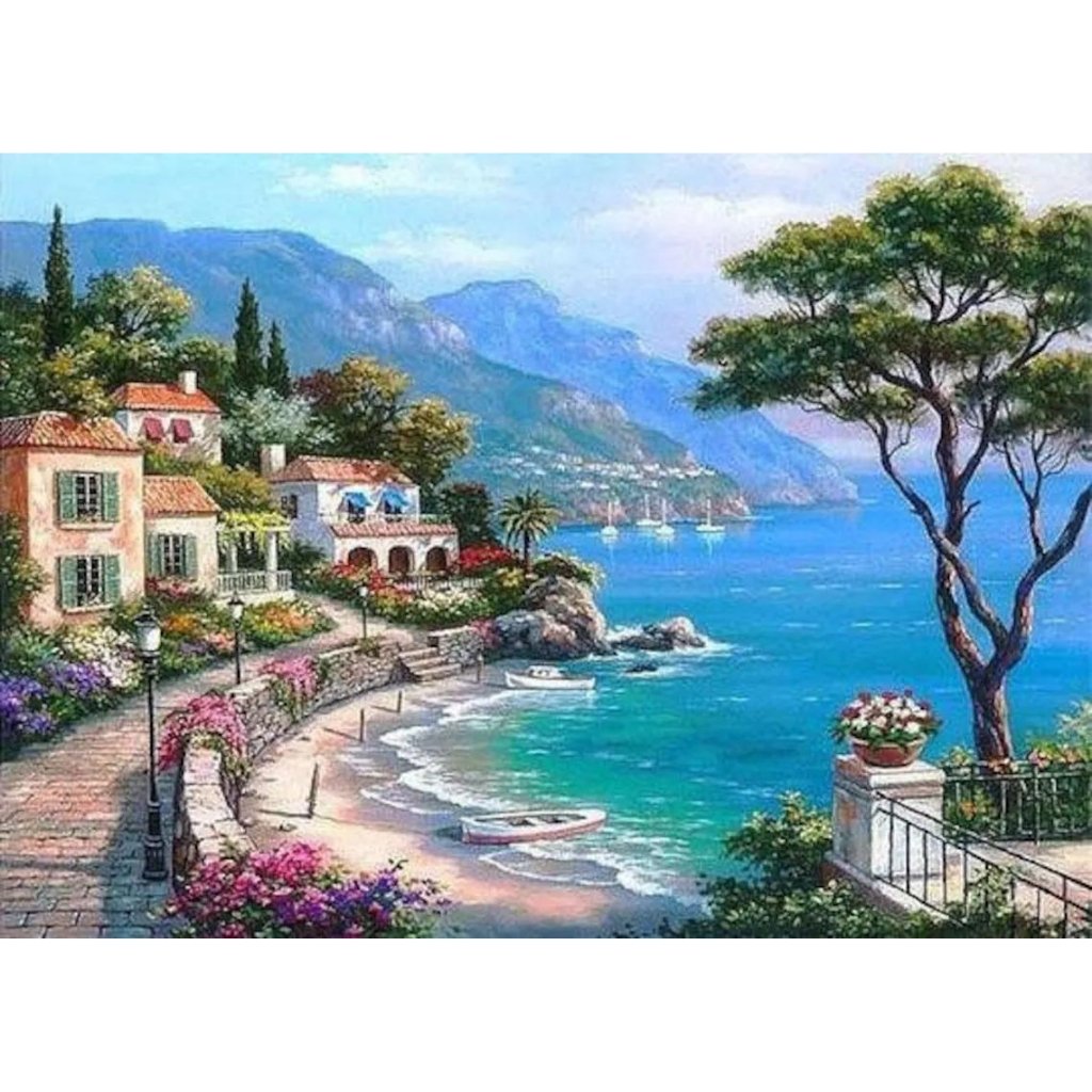 Mediterranean Sea Paint By Numbers - Number Art