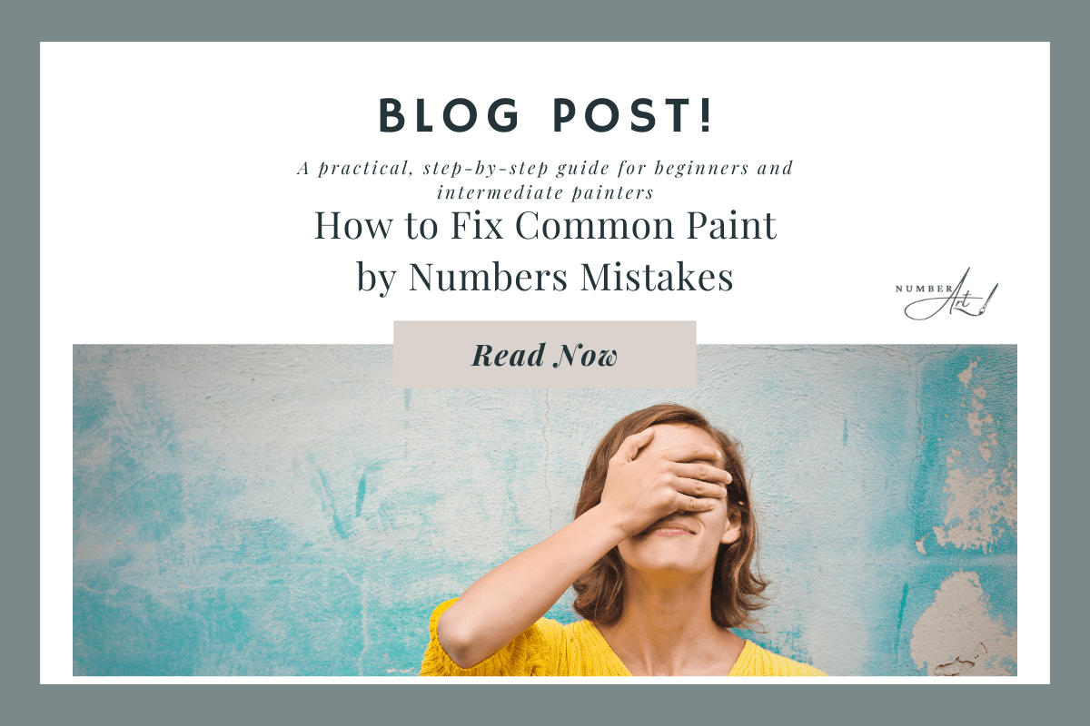 How to Fix Paint by Numbers Mistakes - Number Art