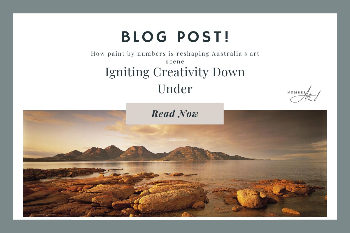 How paint by numbers is reshaping Australia's art scene - Number Art