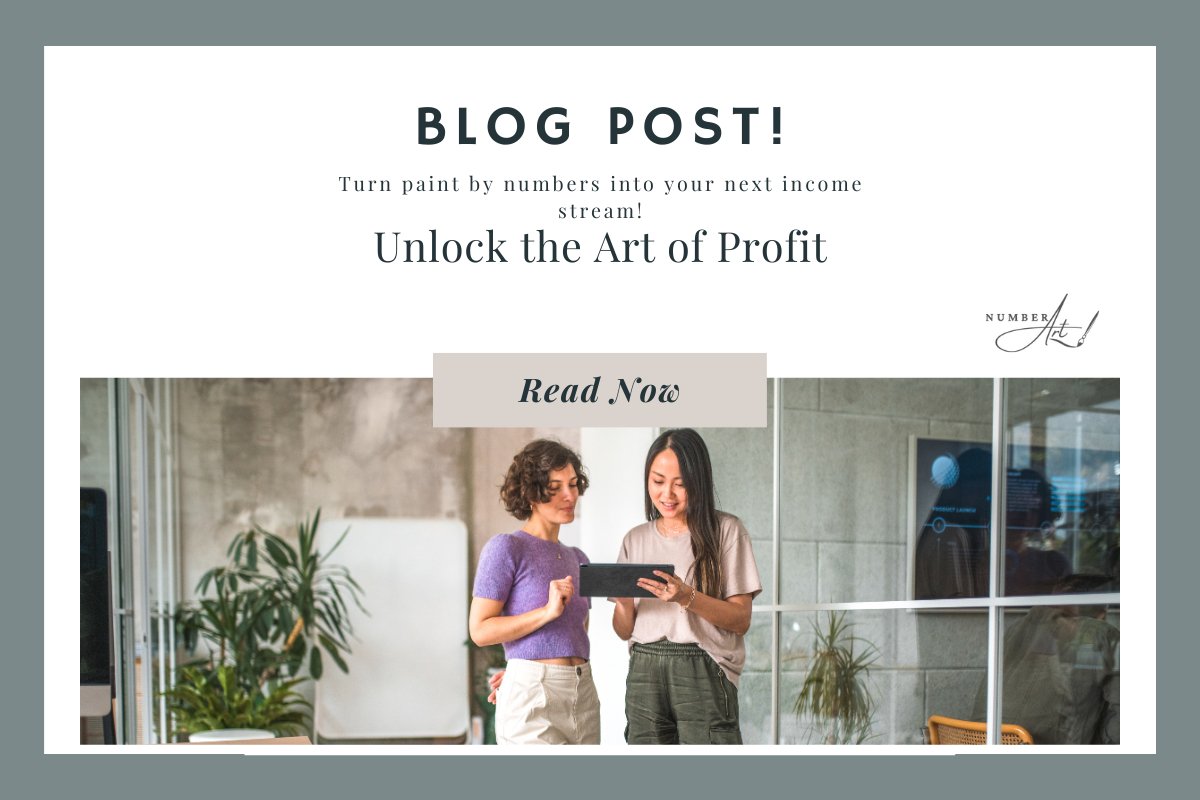 Make money with Paint by Numbers - Number Art