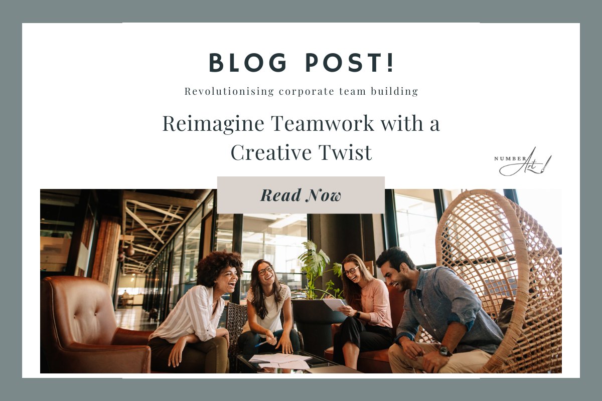 Reimagine Teamwork with a Creative Twist - Number Art