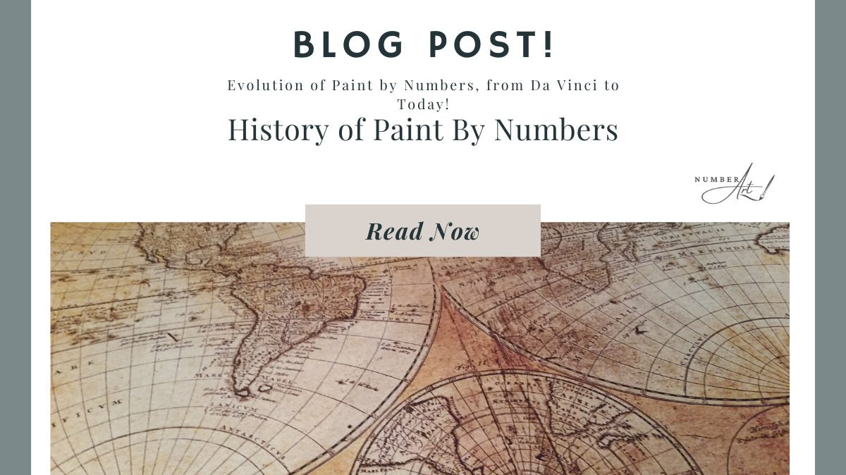 The History of Painting By Numbers - From Leonardo da Vinci to Today - Number Art
