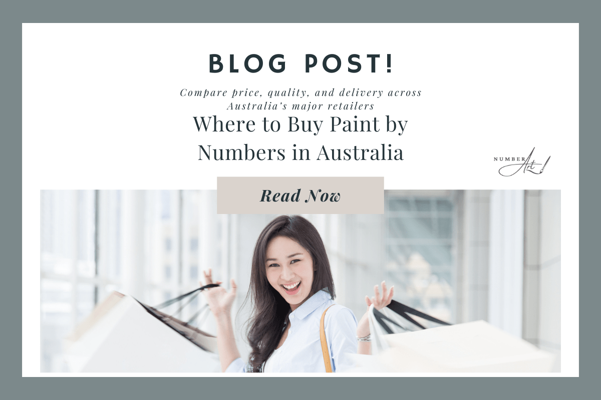 Where to Buy Paint by Numbers in Australia (2025): Kmart, BIG W, Target, Officeworks & Number Art - Number Art