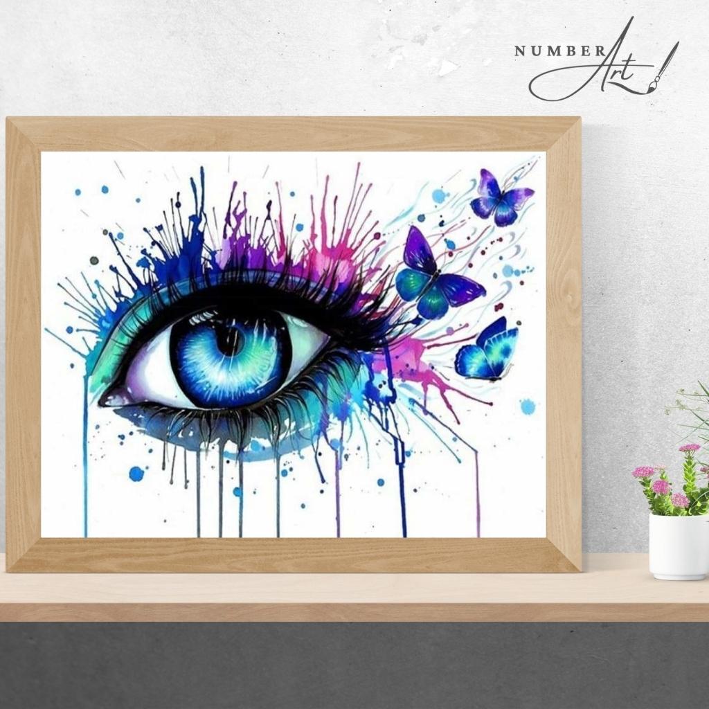 Products Abstract Eye Paint By Numbers