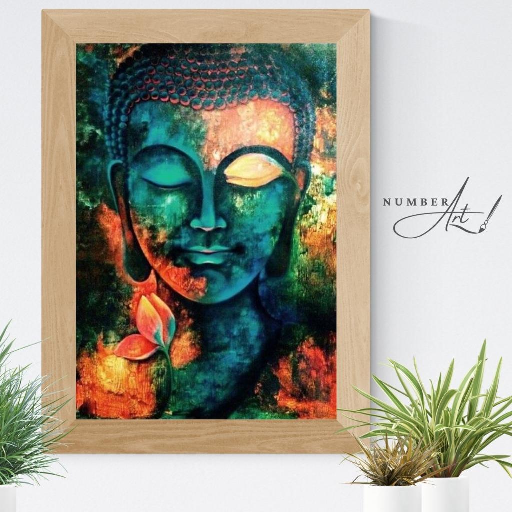 Abstract Zen Buddha Paint By Numbers