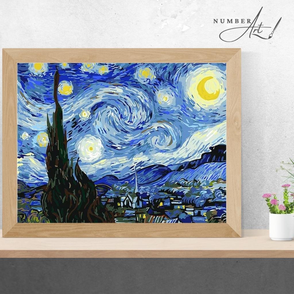 Starry Night by Van Gogh Paint By Numbers