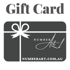 Number Art Gift Card - Number Art