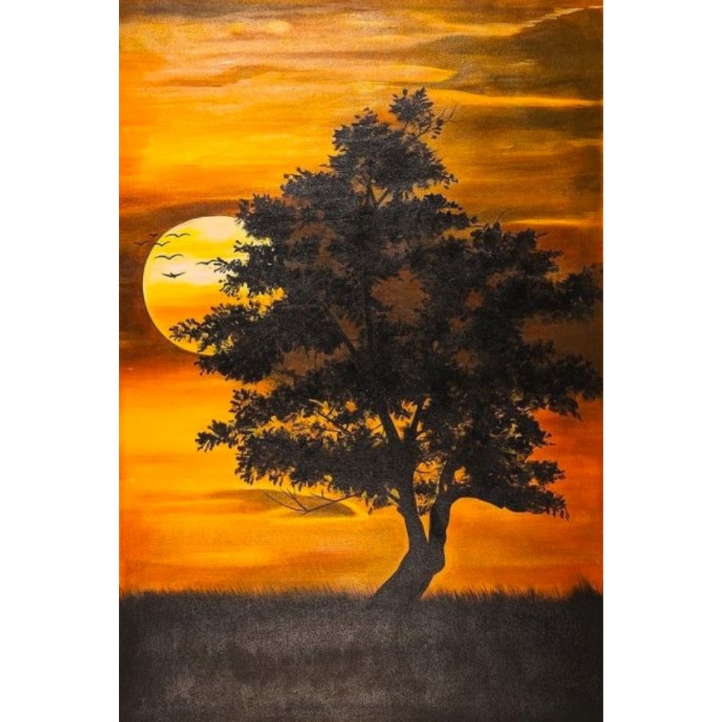 Vishal Gurjar Beautiful Sunset Paint By Numbers - Number Art